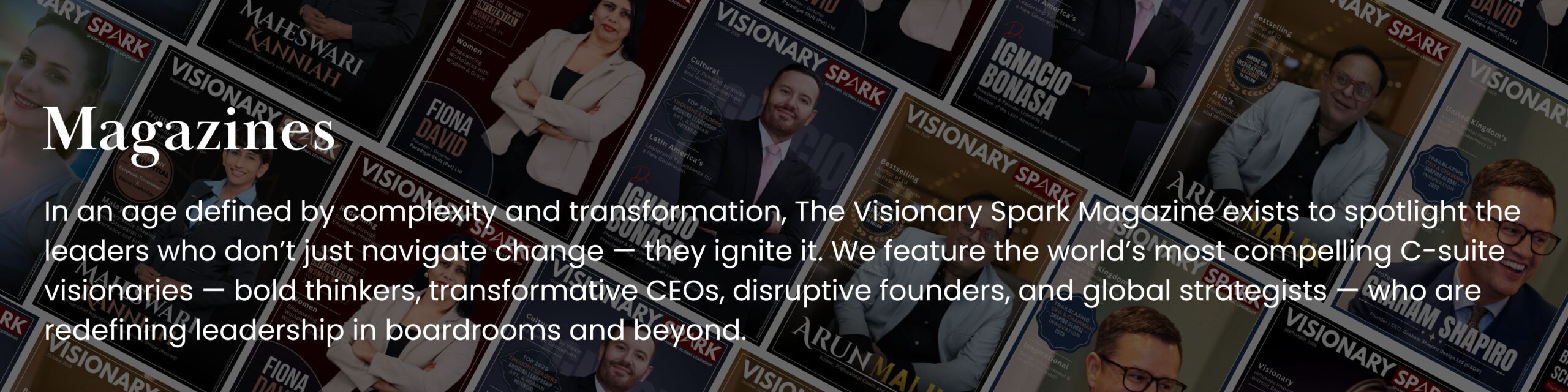 magazine background banner